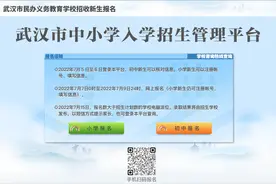 2022年武汉市民办义务教育学校招生网上报名办法图片