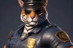 十二生肖之阳刚威武的警察版|图片
