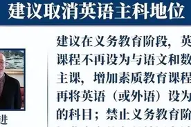 教育部答复降低英语教学比重建议，这是不是实际意义上的降低？图片