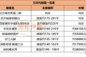 武汉三环内别墅有哪些？图片