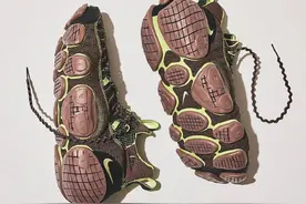 耐克抄袭国产？休闲鞋设计夸张，可拆卸玩法与李宁一致，太巧了？图片