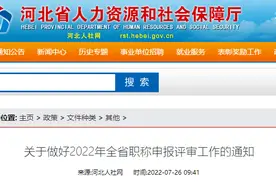 事关评职称！河北最新通知图片