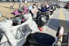 电动车挡风被，能挡风，挡得住事故吗？图片