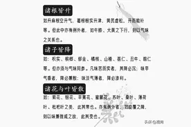 归归类，巧记中药性味图片