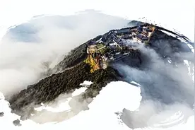 富春山居图东安画卷正徐徐展开图片