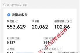 在头条创作，从每天0收入到收益过百，我的坚持跟别人不一样图片