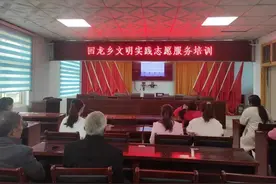 以最优服务展最佳风采｜桐柏县回龙乡开展文明实践志愿服务网络培训图片