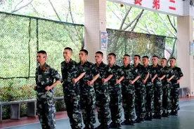 直击武警第二机动总队新兵团阶段性军事训练会操现场图片