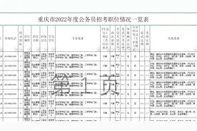 速看！2022重庆公务员来了！（含备考建议）图片
