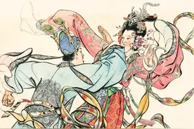 胡若佛大师珍品连环画《打金枝》欣赏图片