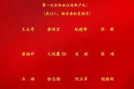 中国共产党酒泉市第五届委员会常务委员会委员当选人名单图片