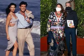最帅007布鲁斯南，妻子260斤被嘲笑，他回怼：我爱她身上每条曲线图片