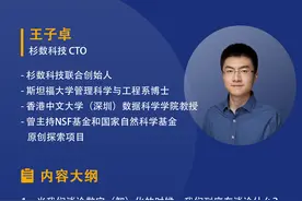 杉数科技王子卓：智能决策，数字化转型新路径｜量子位·视点图片