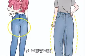 “牛仔裤”8个显胖显土的细节，看看你都踩了没图片