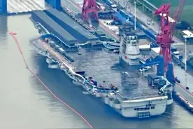 好消息传来，福建舰将海试，歼35上舰实锤，山东辽宁二舰实力大增图片