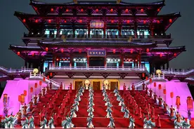 欢迎好朋友！唐朝迎宾仪式什么样？唐锦你了解吗？图片
