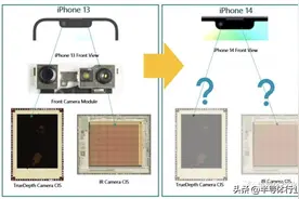 苹果iPhone 14摄像头拆解分析图片