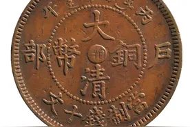 大清铜币中心湘撇户搭配的三种龙之中，哪种较少，你有这种钱吗？图片