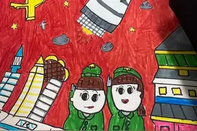 童心向党，喜迎二十大——惠济区实验小学主题作品展图片