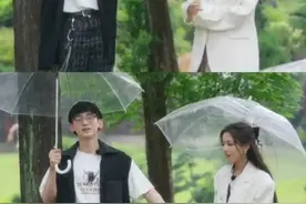 网友直呼长的一模一样的两位女明星，居然都曾搭戏白敬亭图片