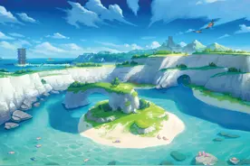 《宝可梦》场景介绍：伽勒尔地区东部的巨大岛屿——铠岛图片