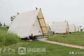 枣庄夏日绝美景区巡赏｜金蜗牛岩马湖房车露营公园 自驾露营新体验图片