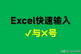同事在Excel中输入1个 P，结果居然是√，这是怎么做到的？图片