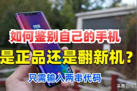如何鉴别手机是全新正品还是翻新机？只需输入两串代码，立马知道图片