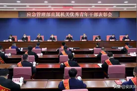 应急管理部召开部直属机关优秀青年干部表彰会图片
