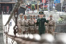 武警四川总队甘孜支队：开在泸定桥头的红色课堂图片