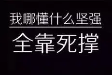 负债人生撑住才是我们唯一的选择图片