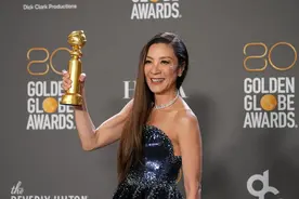 杨紫琼拿下金球奖最佳女主角：“请闭嘴！我是真的能来揍你的！”图片