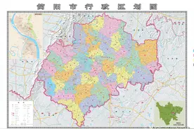 简阳市：37个街道、镇村社区行政区划图！图片