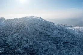 云赏雪：在宁波，拍出了梅里雪山和珠峰的既视感图片