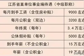 江苏南京市公务员待遇图片