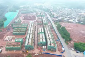 平陆运河(横州段)新福镇安置点项目建设稳步推进图片