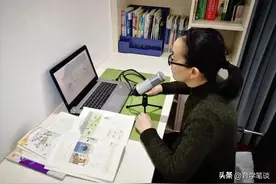 河南一女教师在家直播上课，丈夫上前掐脖子，事后谅解引发争议图片