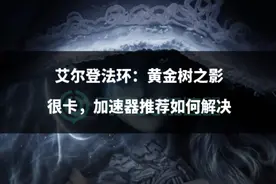 艾尔登法环：黄金树之影很卡，加速器推荐如何解决图片