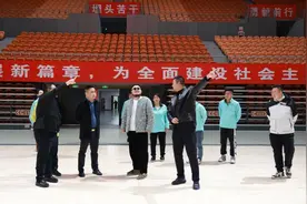 兰奥新闻丨音乐人张尕怂老师莅临兰州奥体中心参观交流图片