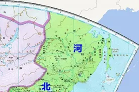 唐代的河北道，辖一府29州，河北省名源于此图片