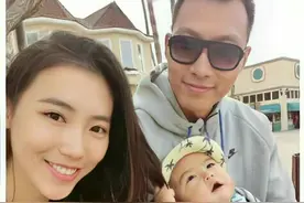 易建联携家人已回国！娇妻放弃事业专心带娃，美国有豪宅两地生活图片