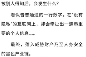 ​龙小安讲安全 | 拿到你身份证号的1小时里，我都干了什么？图片