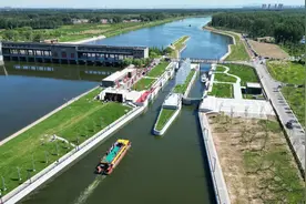 一船游两地，京杭大运河京冀段62公里互联互通图片