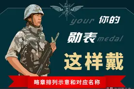 图来啦！军人勋表，帅气登场！图片