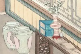 清朝时期的女鬼图，画工精致，却让人不敢细看她在干嘛图片