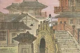 刘禹锡《乌衣巷》，感慨沧海桑田，最后两句脍炙人口，千古流传图片