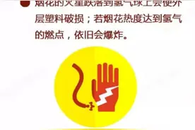 氢气球安全提示图片