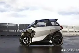 续航达300公里，不足1米宽的小汽车来了，以后再也不堵车了图片