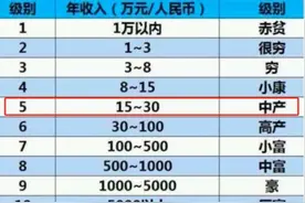 家庭收入10等级新鲜出炉，5级家庭压力最大：养一个吞金兽足矣图片