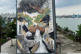 广东小伙石头上作画，拿了世界纪录！6年画遍近百村居图片